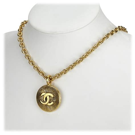 chanel classic gold chain|Chanel gold necklace price.